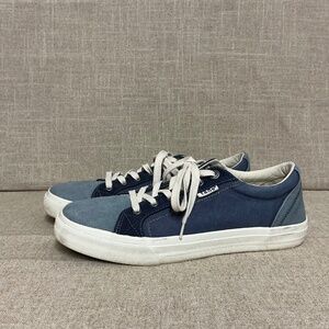 Taos Plim Soul Canvas Sneakers, Women’s Size 11, Two-tone Blue